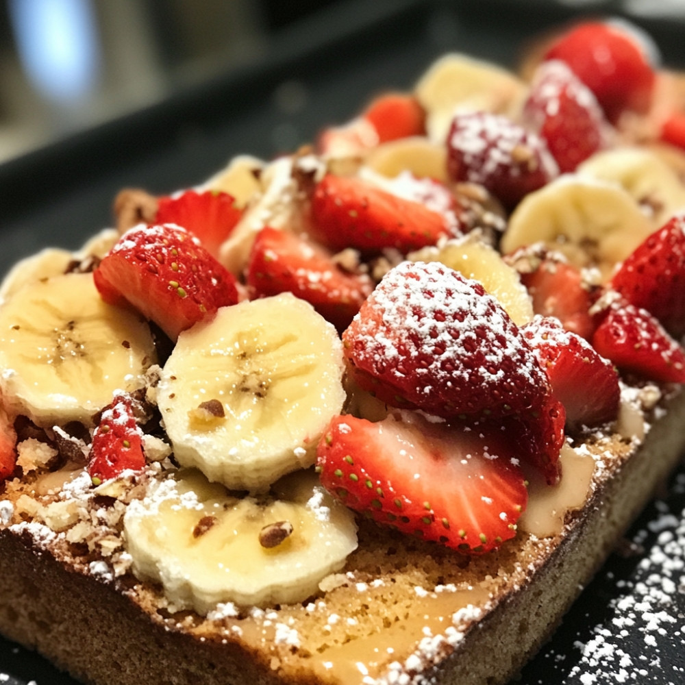 Banana Strawberry Bread