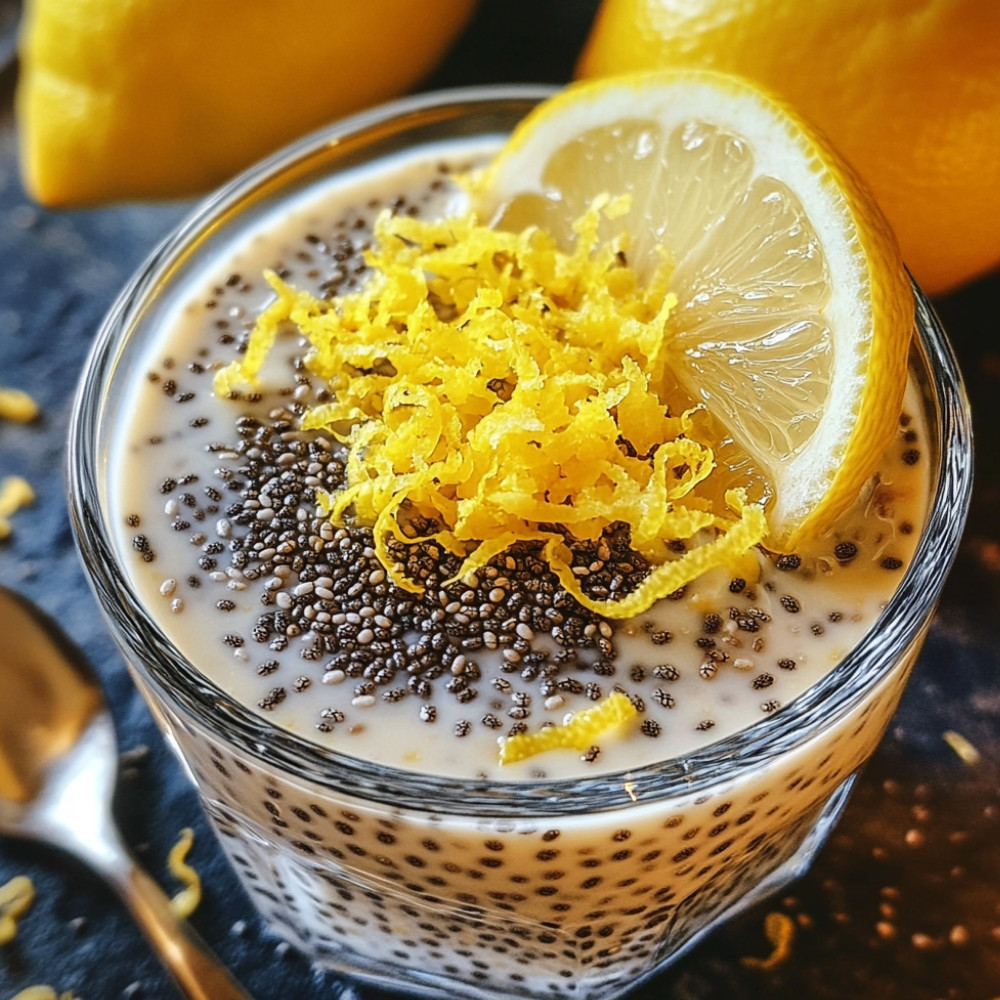 Chia Pudding with Lemon