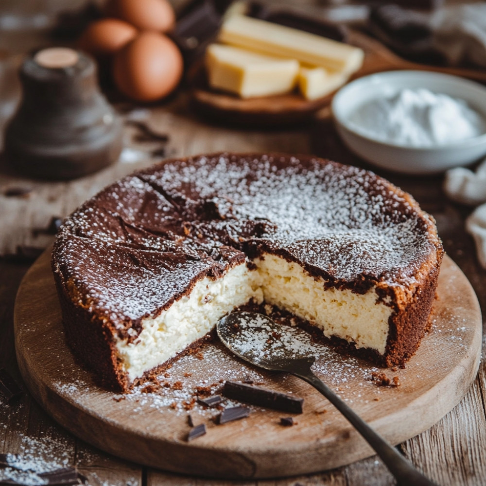 Flourless Chocolate Ricotta Cake