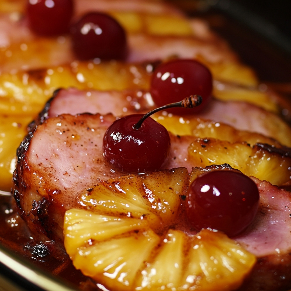 Ham with Pineapple