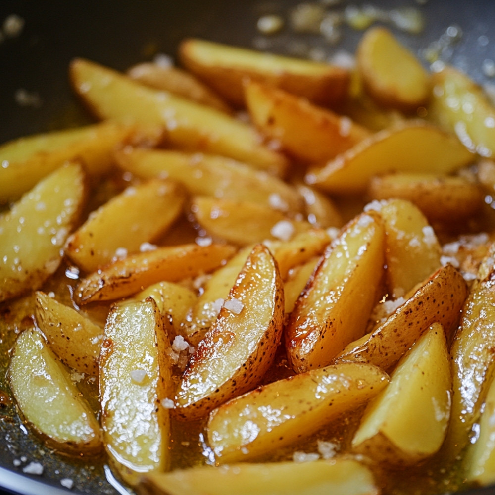 Homemade Fries in Deep Fryer