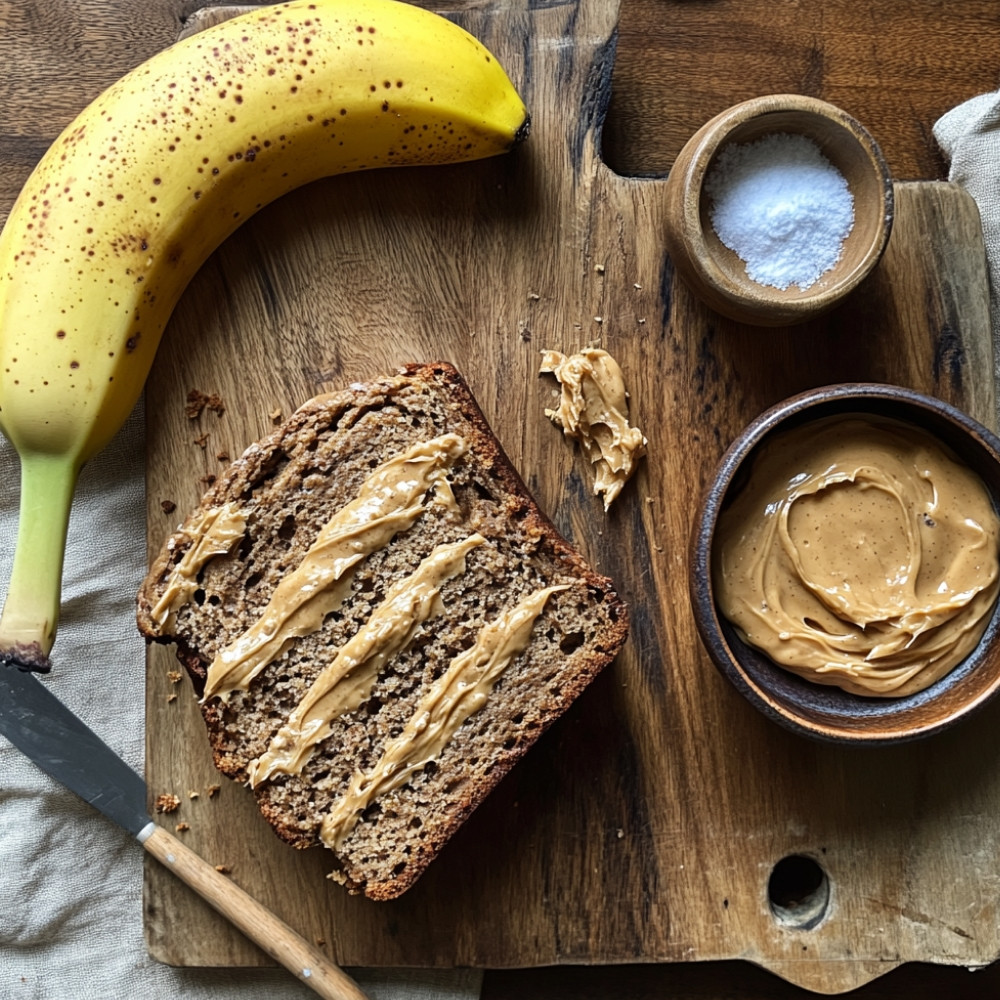 Peanut Butter and Banana Bread