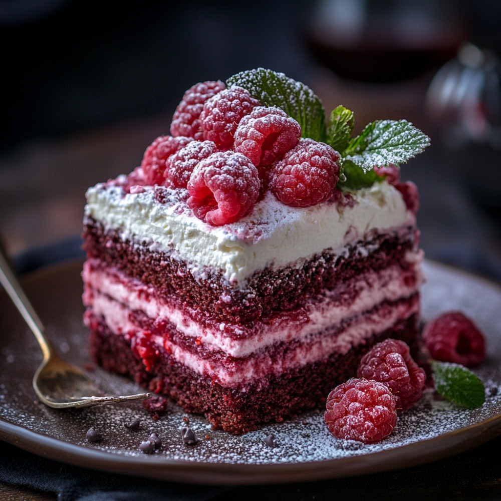 Raspberry Yule Log