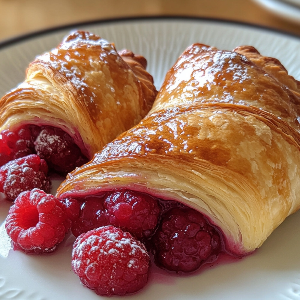 Raspberry turnover