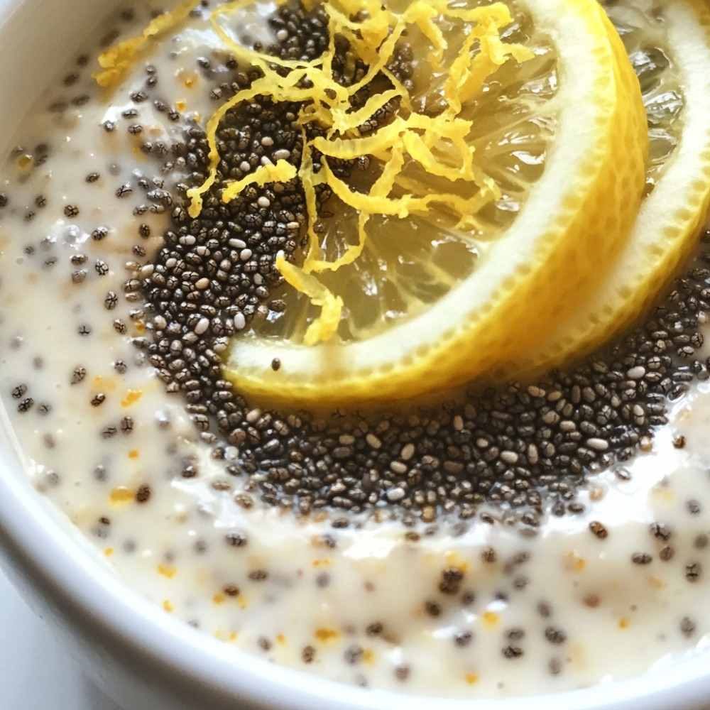 Chia Pudding with Lemon