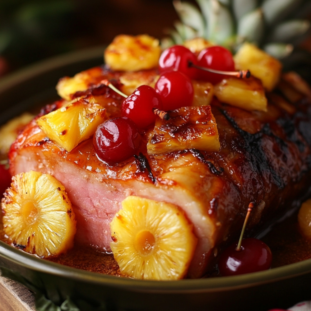 Ham with Pineapple