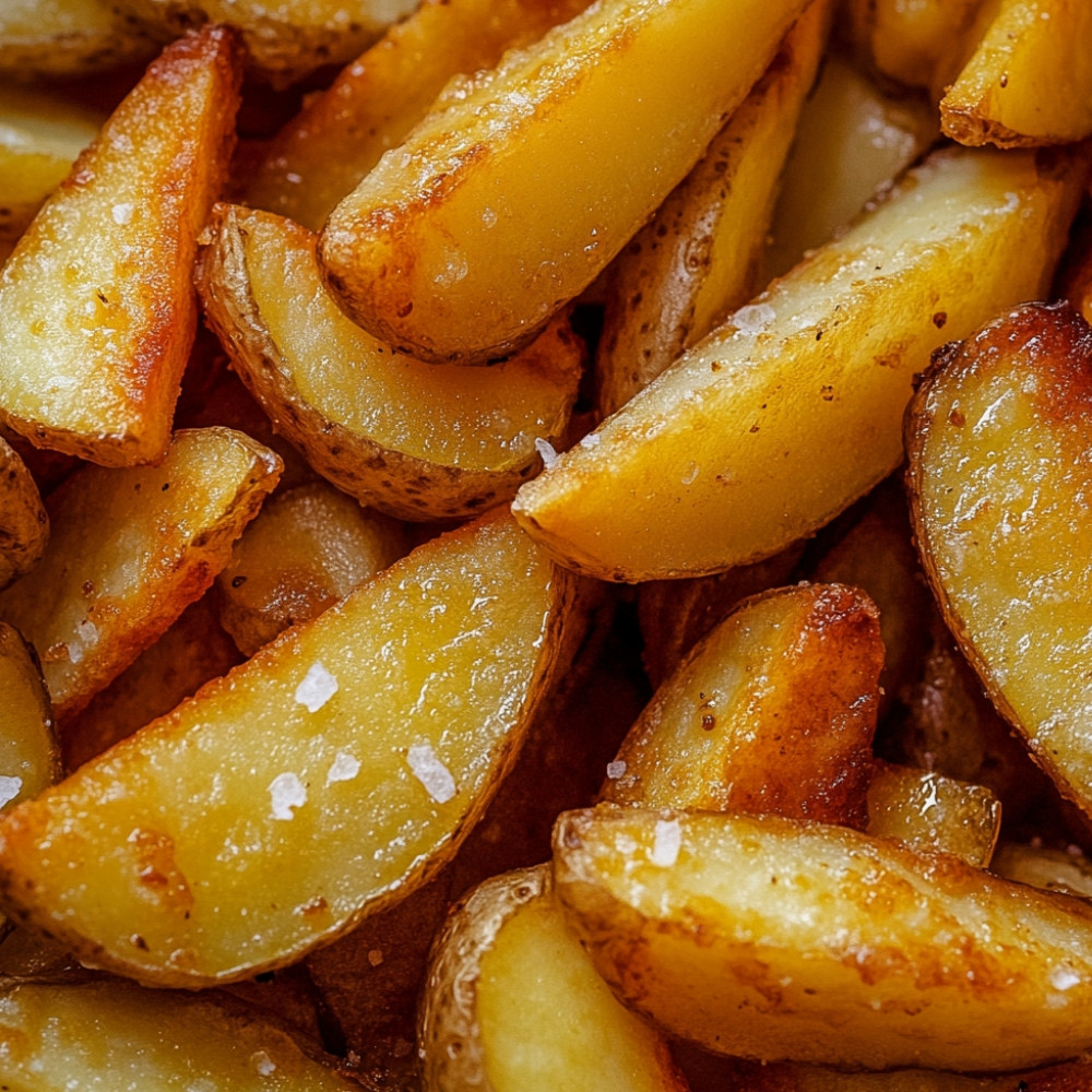 Homemade Fries in Deep Fryer