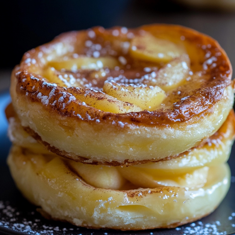 Mini Cheese and Apple Cake