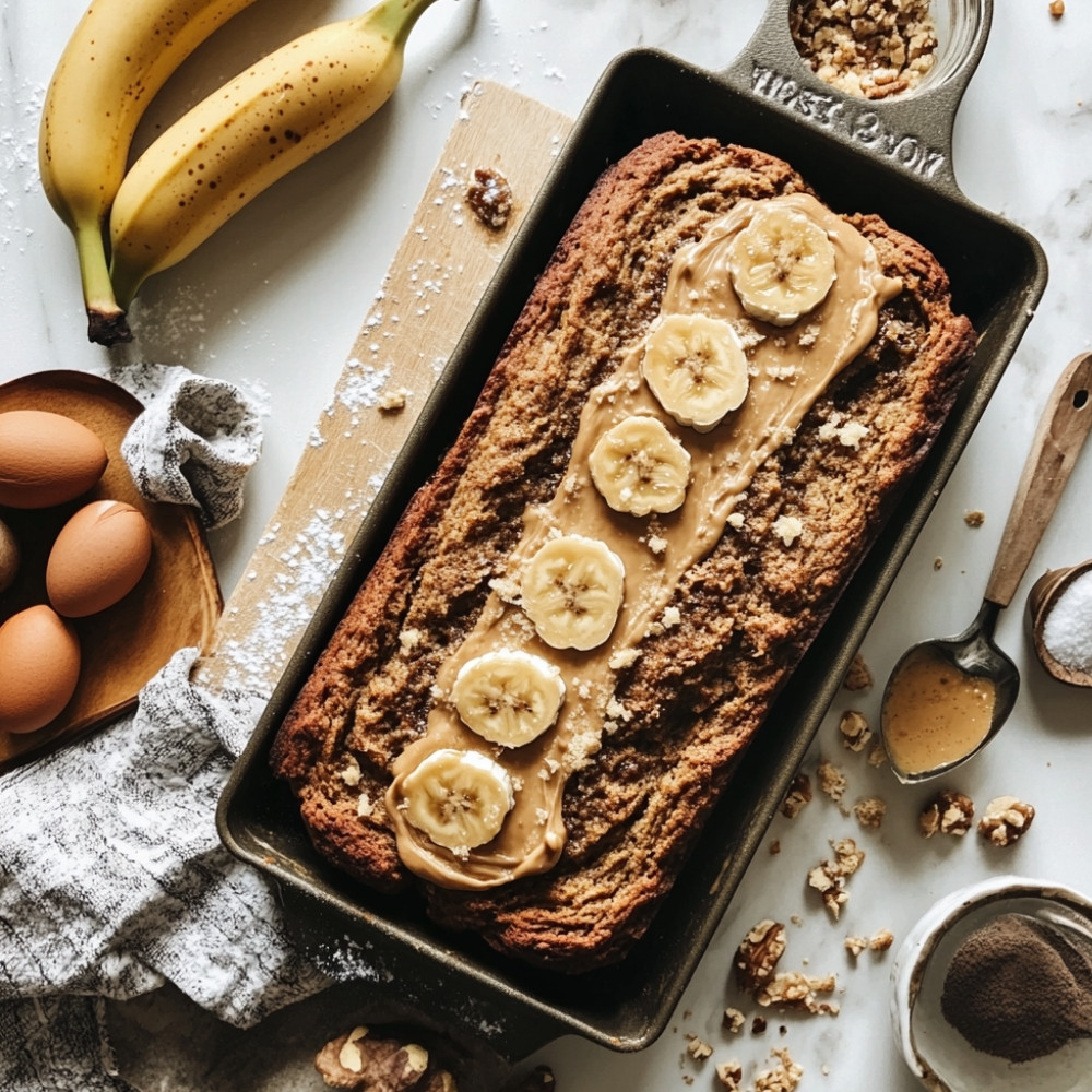 Peanut Butter and Banana Bread