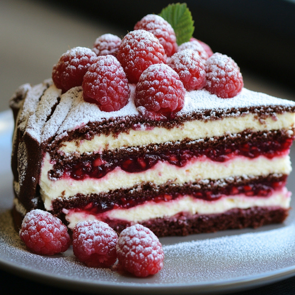 Raspberry Yule Log