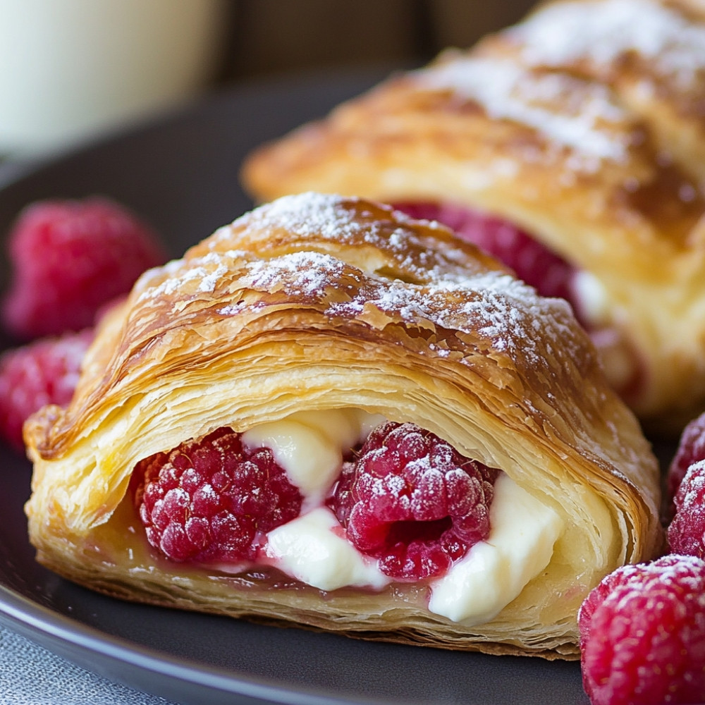 Raspberry turnover