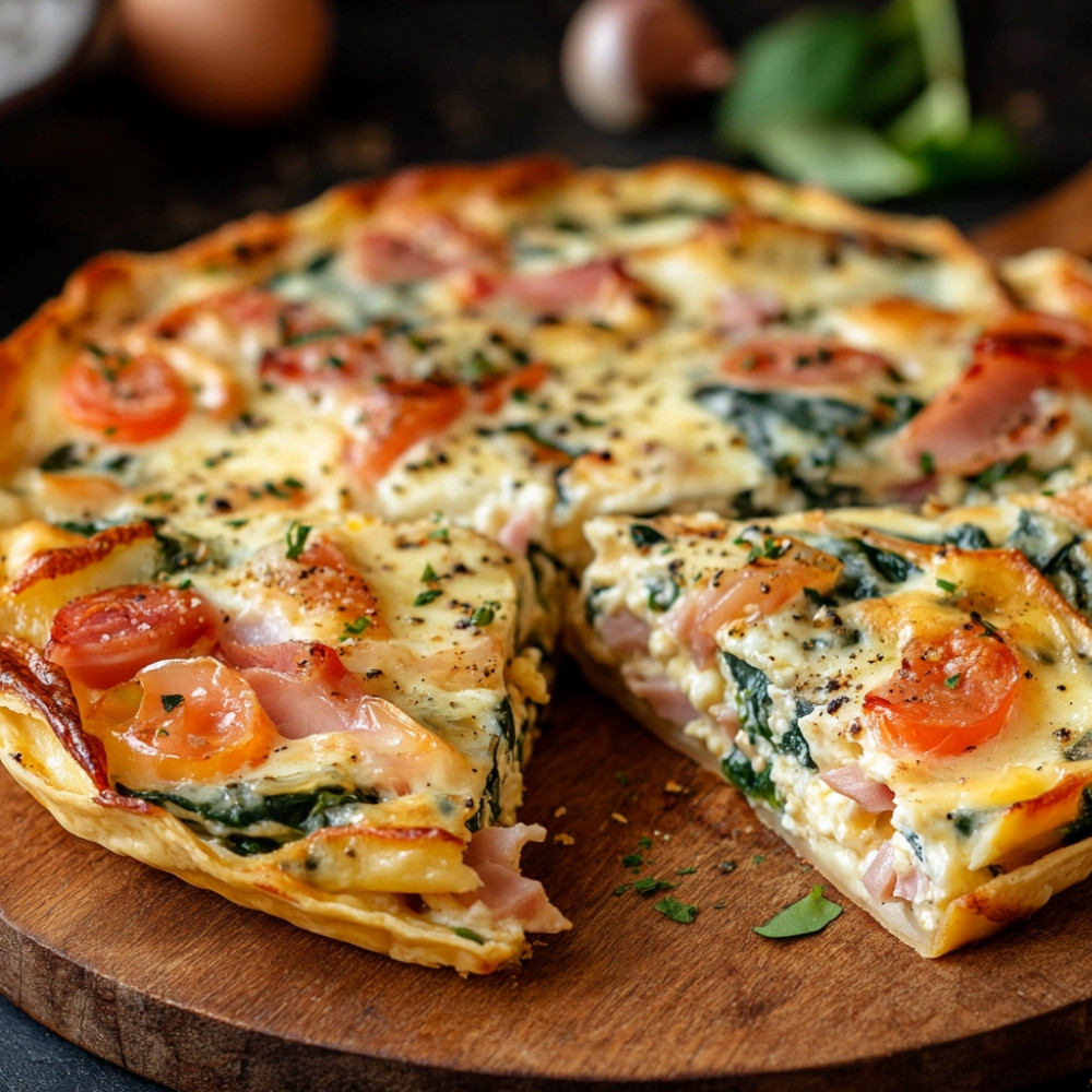 Tortilla Crust Quiches