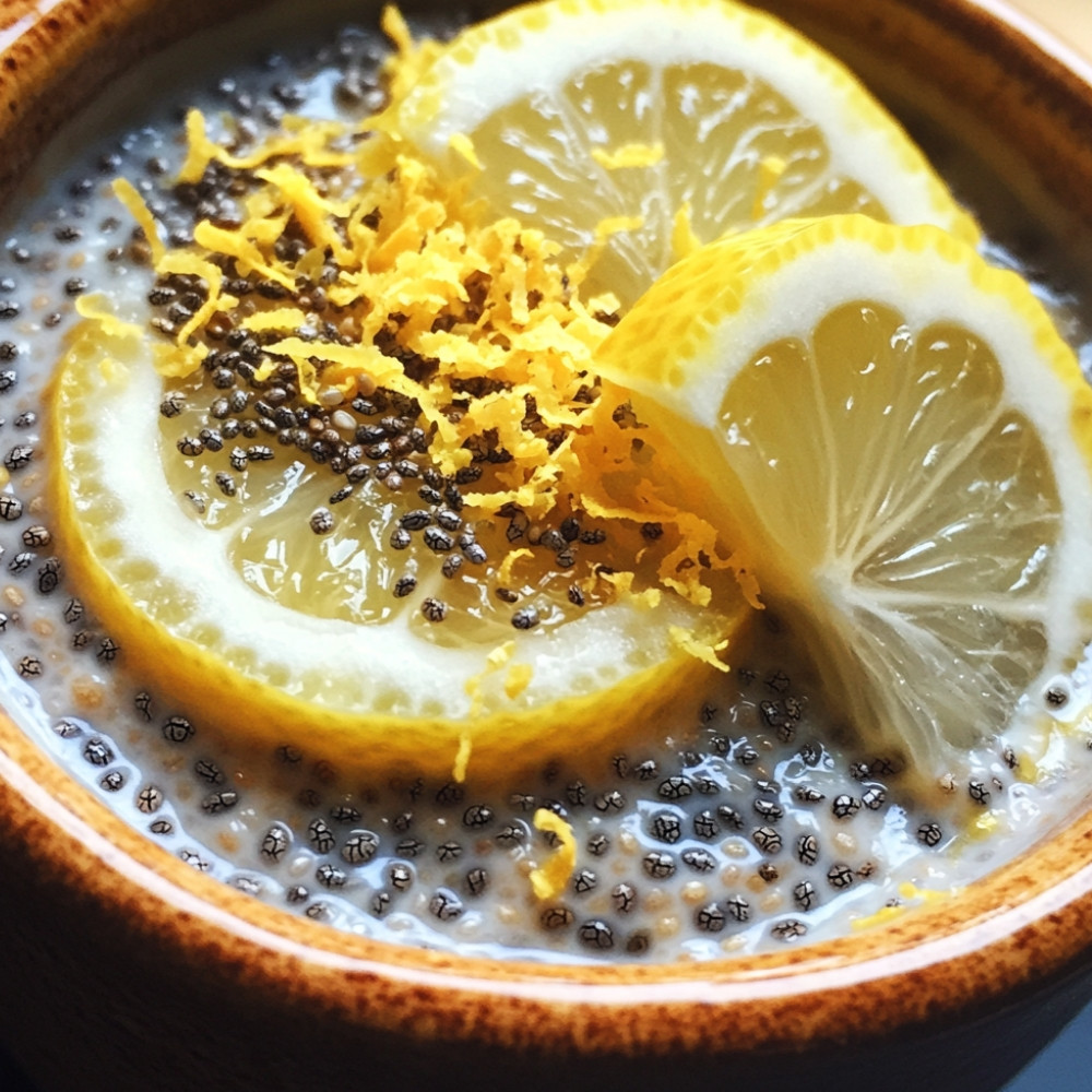 Chia Pudding with Lemon