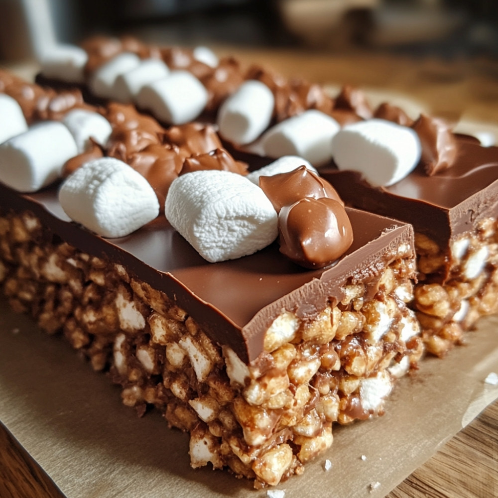 Chocolate-Dipped Rice Krispies Treats