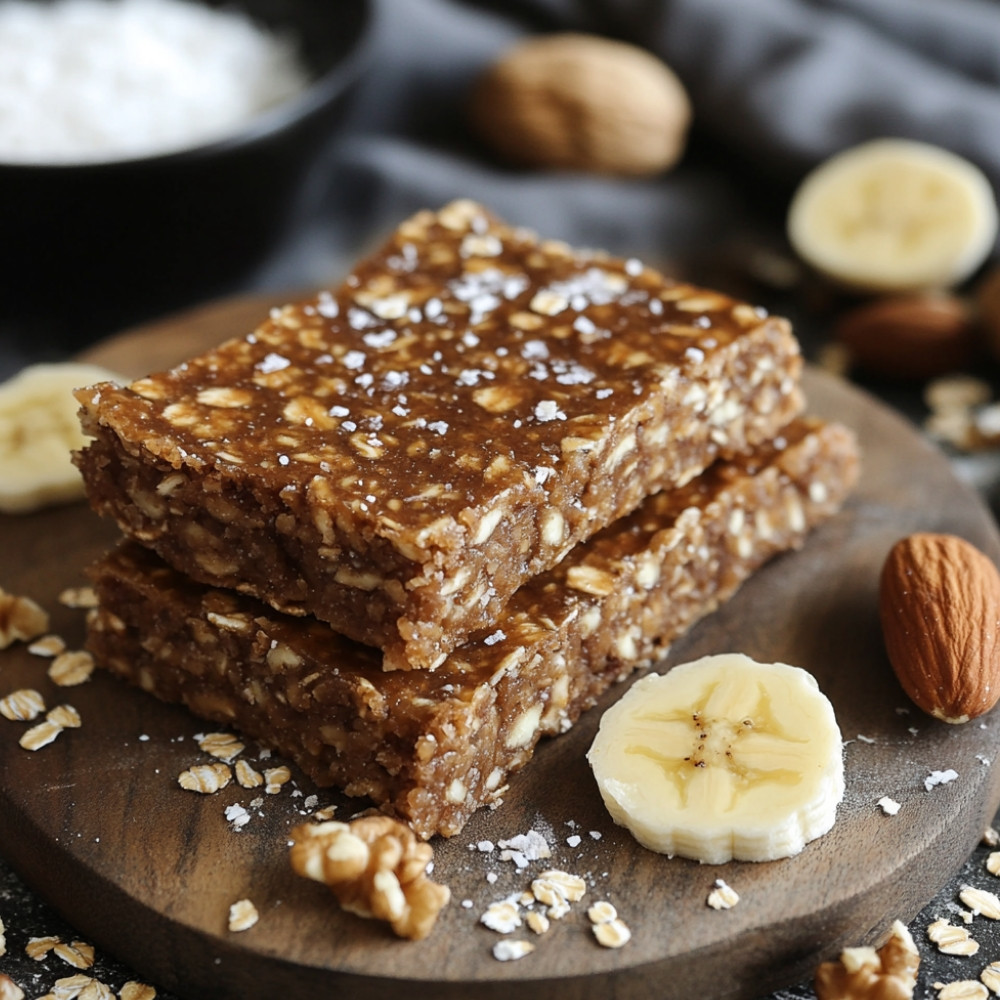 Date, Banana, and Nut Bars