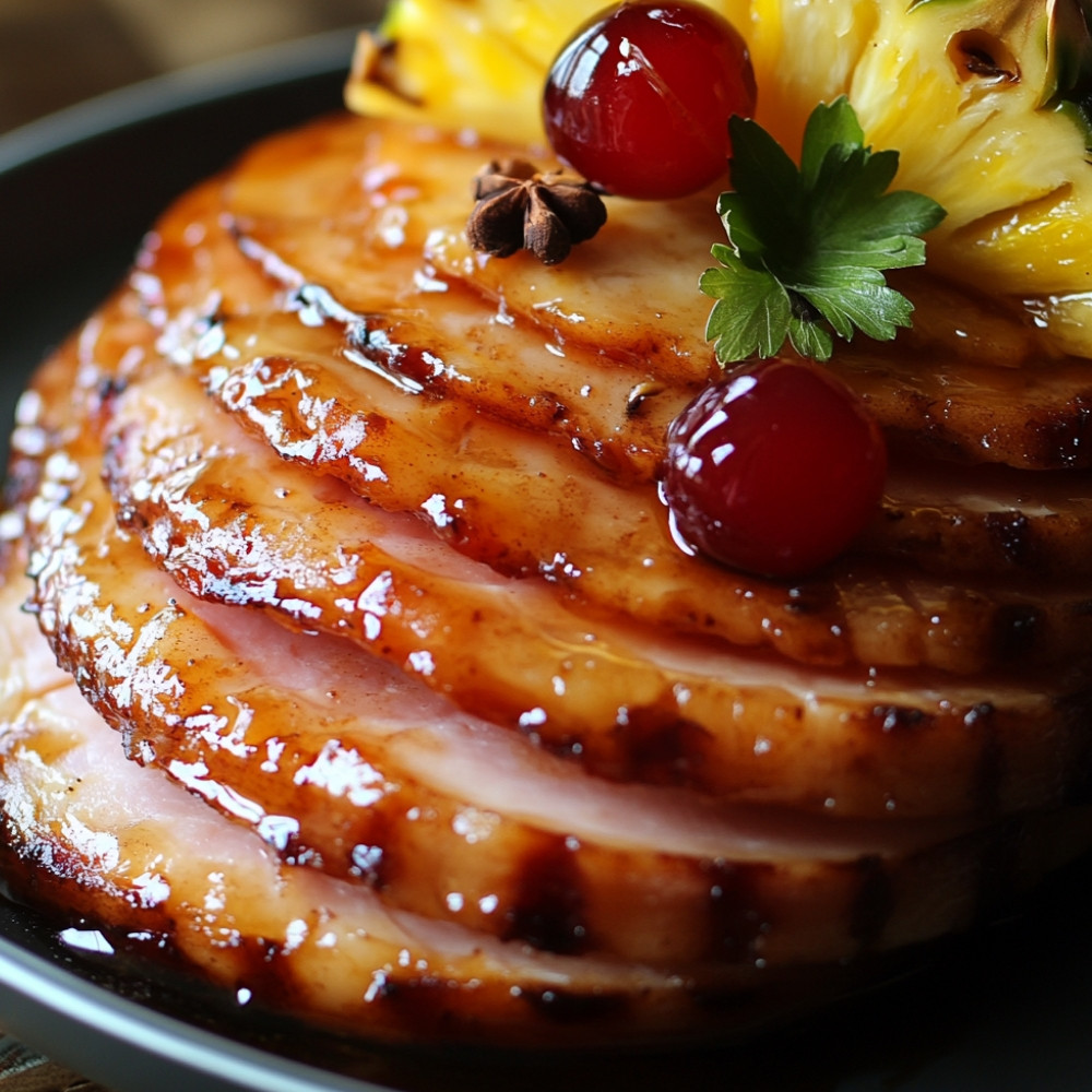 Ham with Pineapple