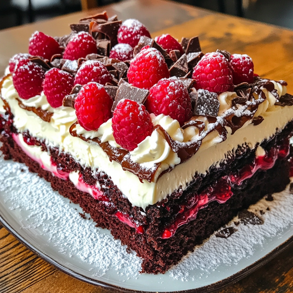 Raspberry Yule Log