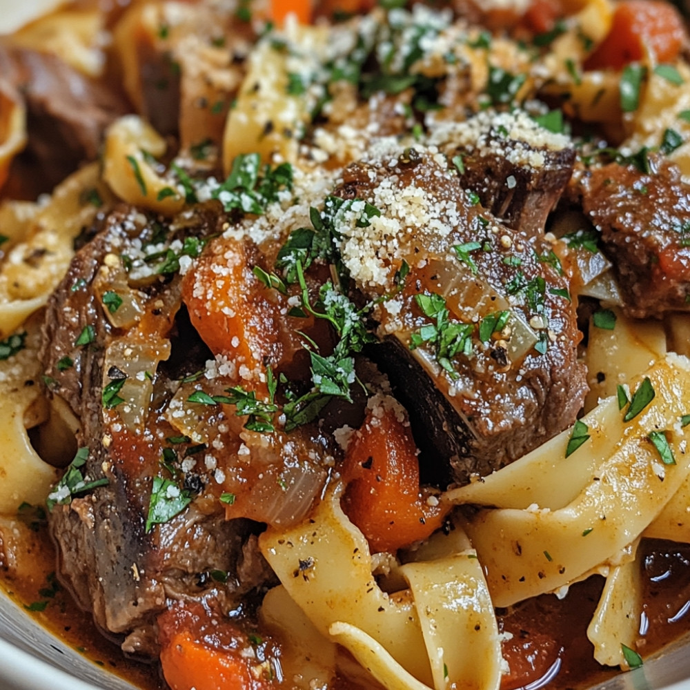 Shredded Beef Pasta