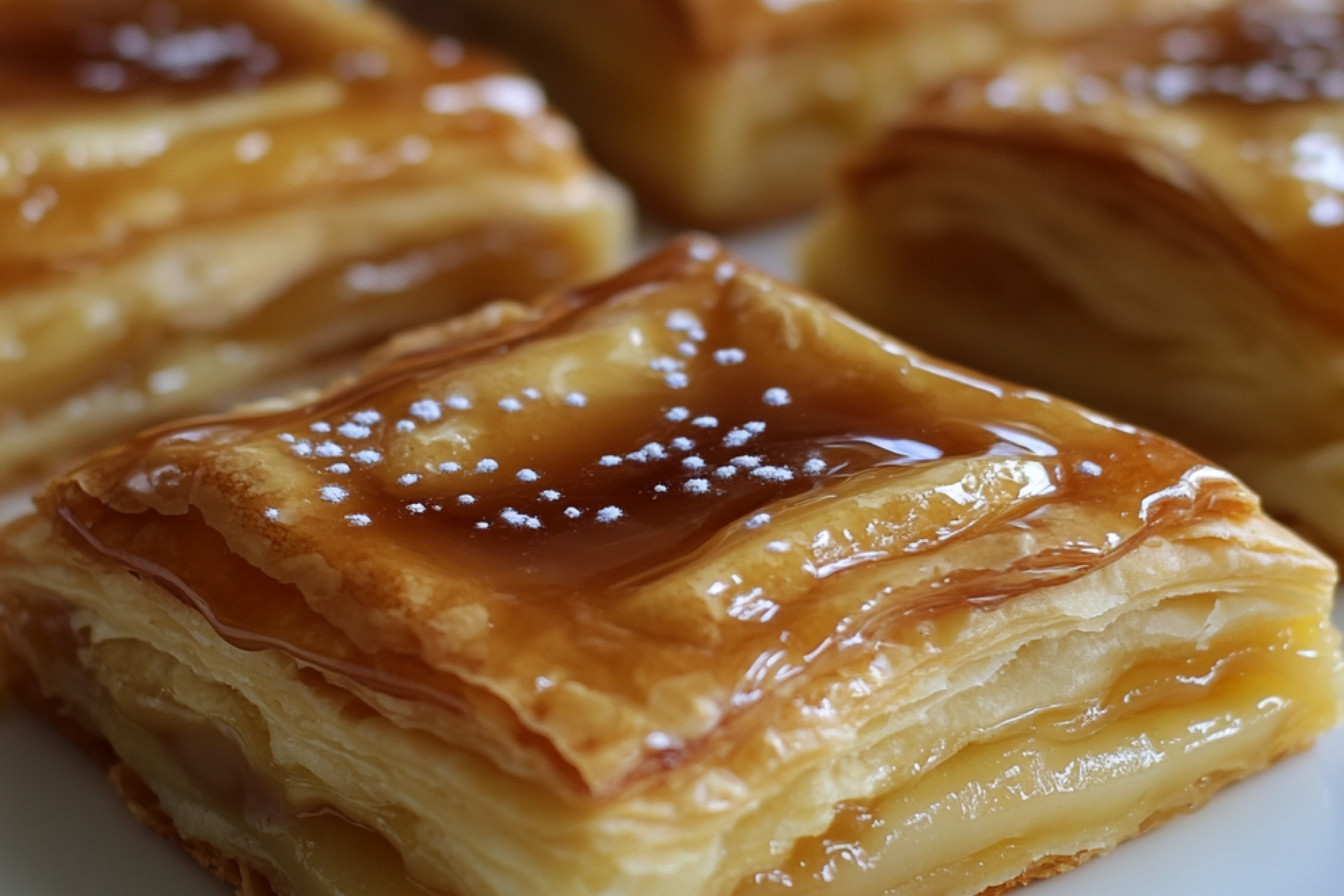 Apple Turnovers with Hot Caramel