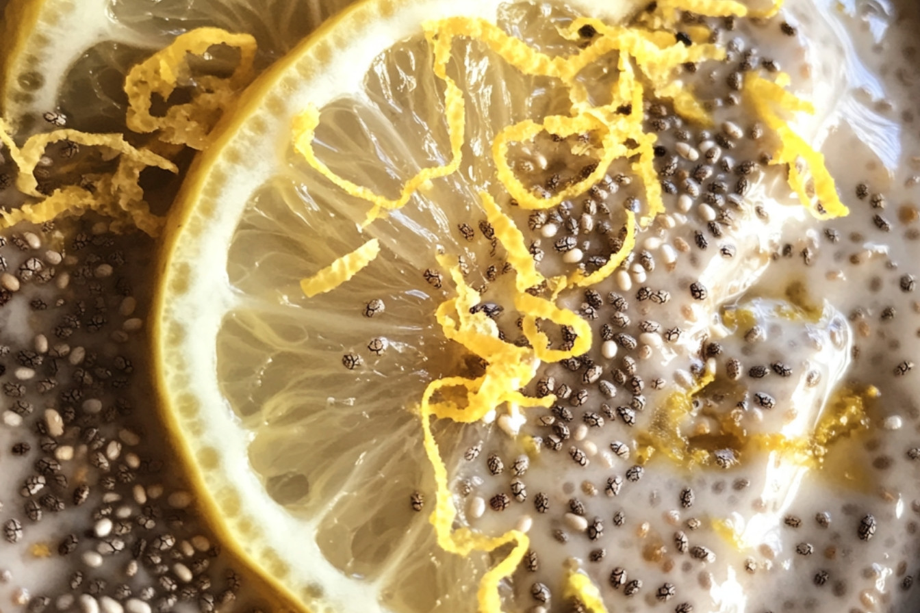 Chia Pudding with Lemon