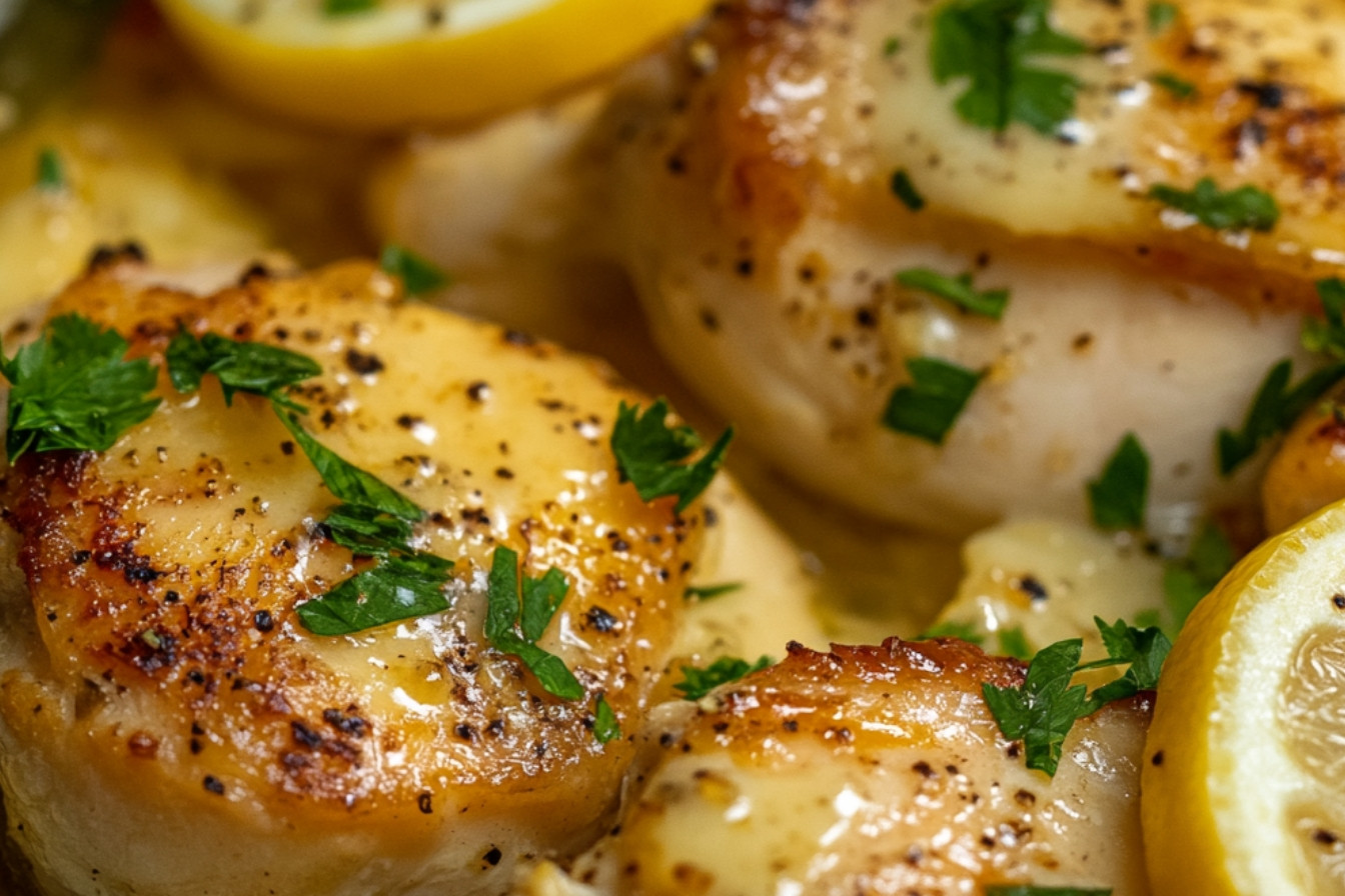 Chicken with Brie and Lemon