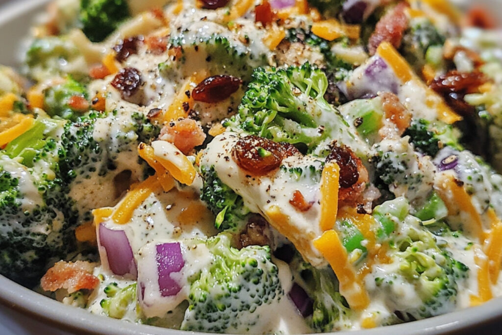 Creamy Broccoli Salad