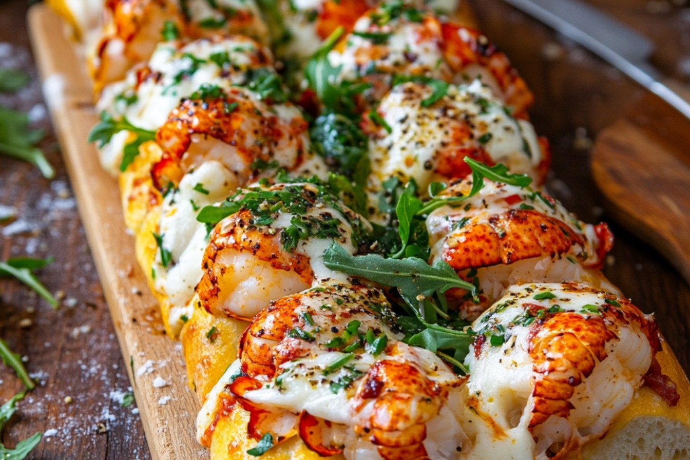 Lobster Roll Style Pizza