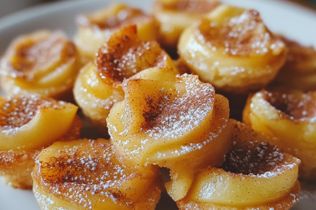 Mini Cheese and Apple Cake