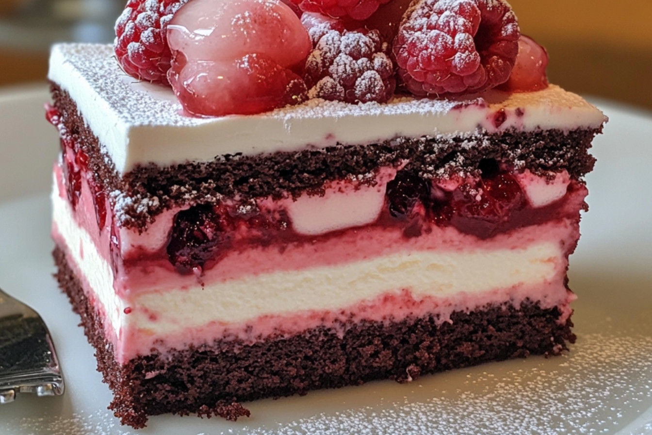 Raspberry Yule Log