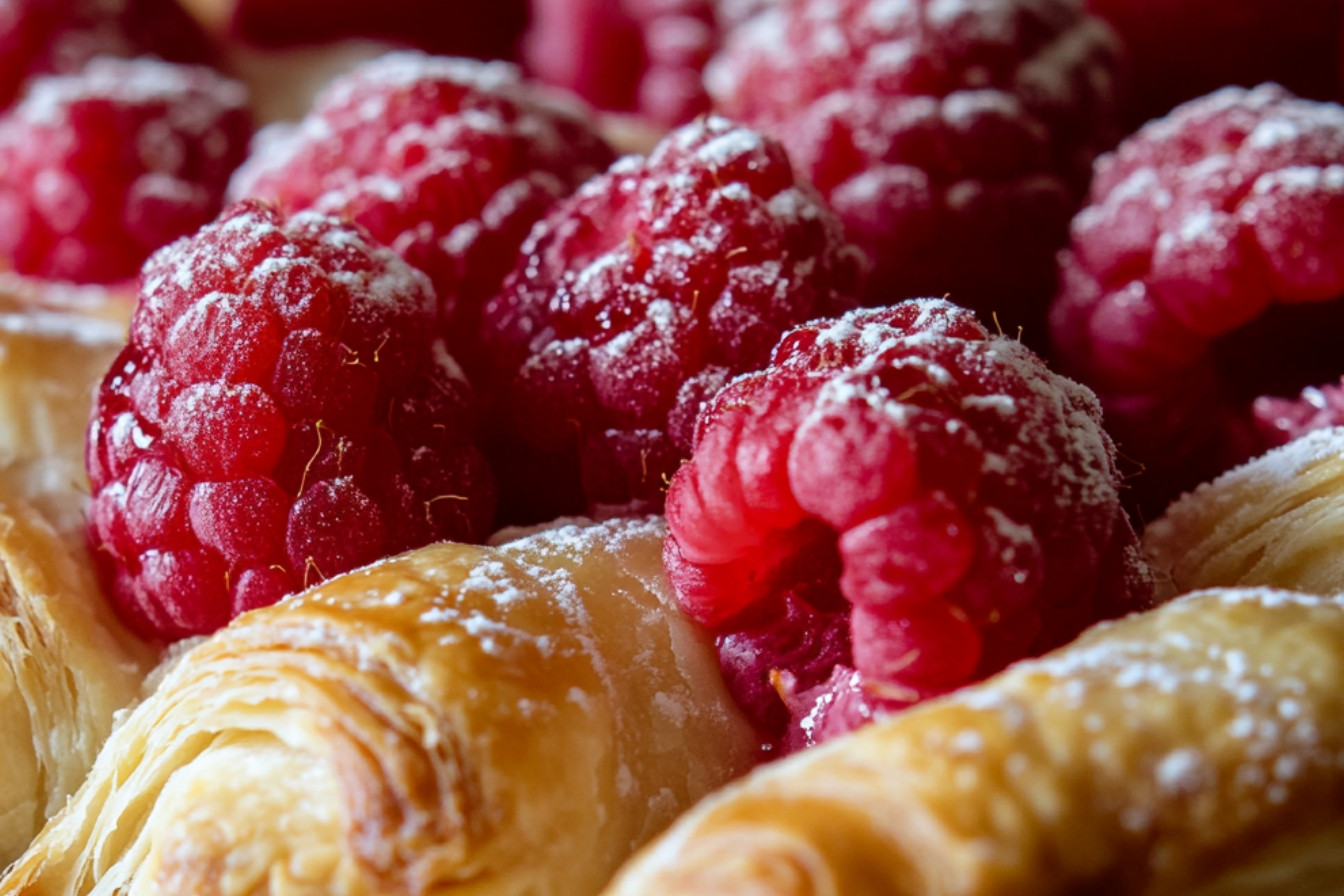 Raspberry turnover