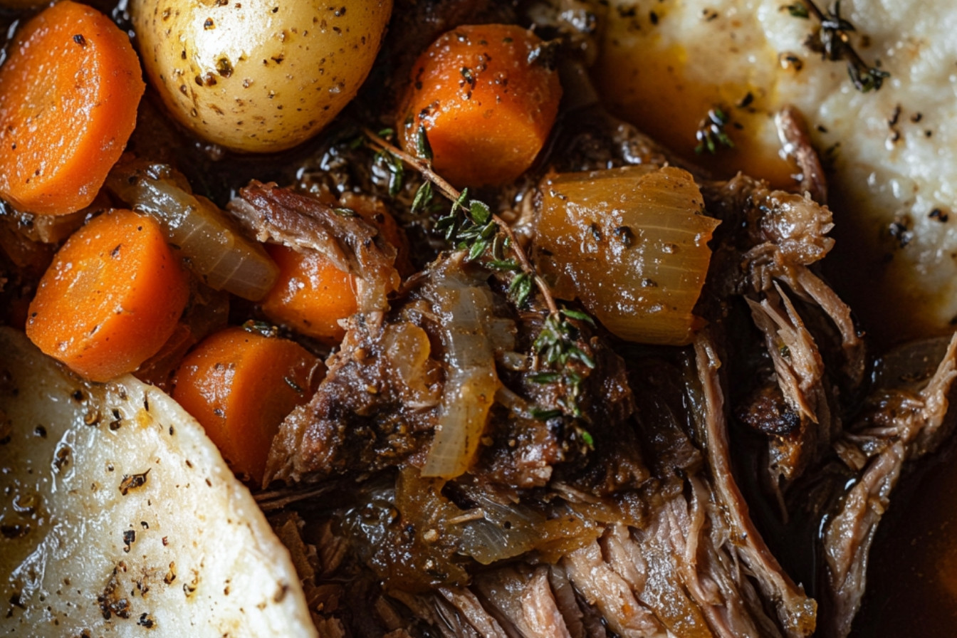 Slow Cooker Roast with Vegetables