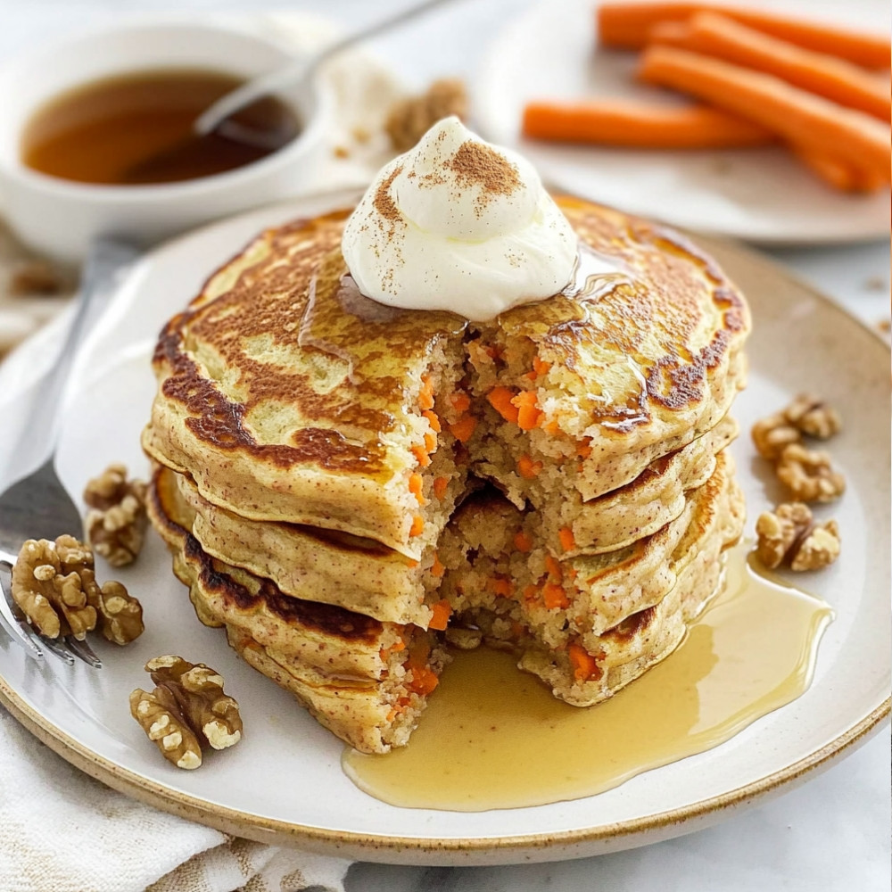Carrot Cake Pancakes