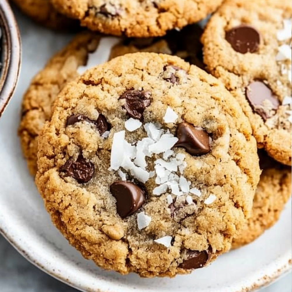 Coconut Chocolate Chip Cookies