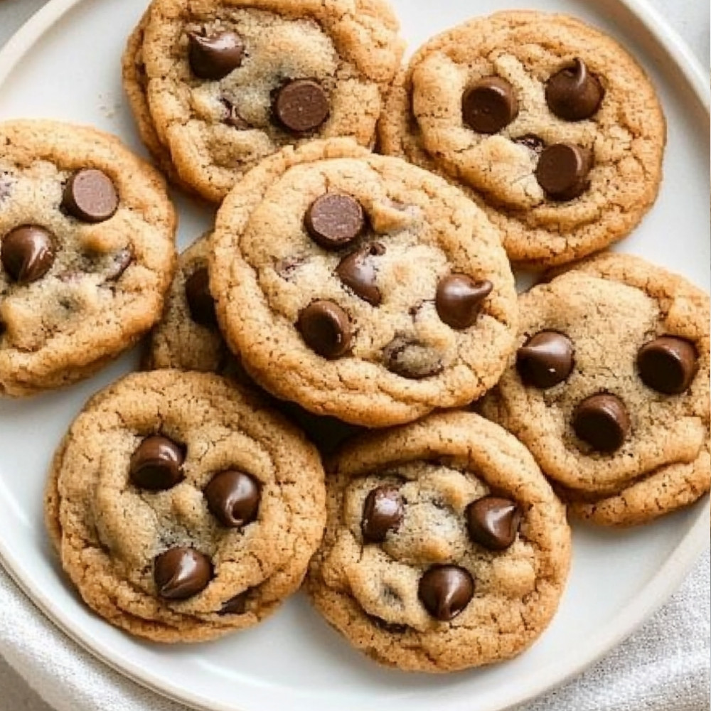 Eggless Chocolate Chip Cookies