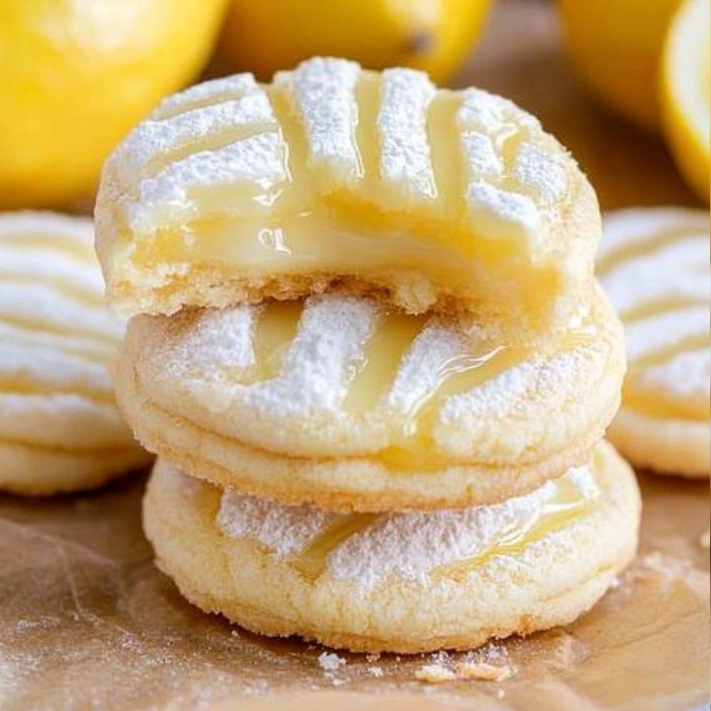Lemon Curd Cookies