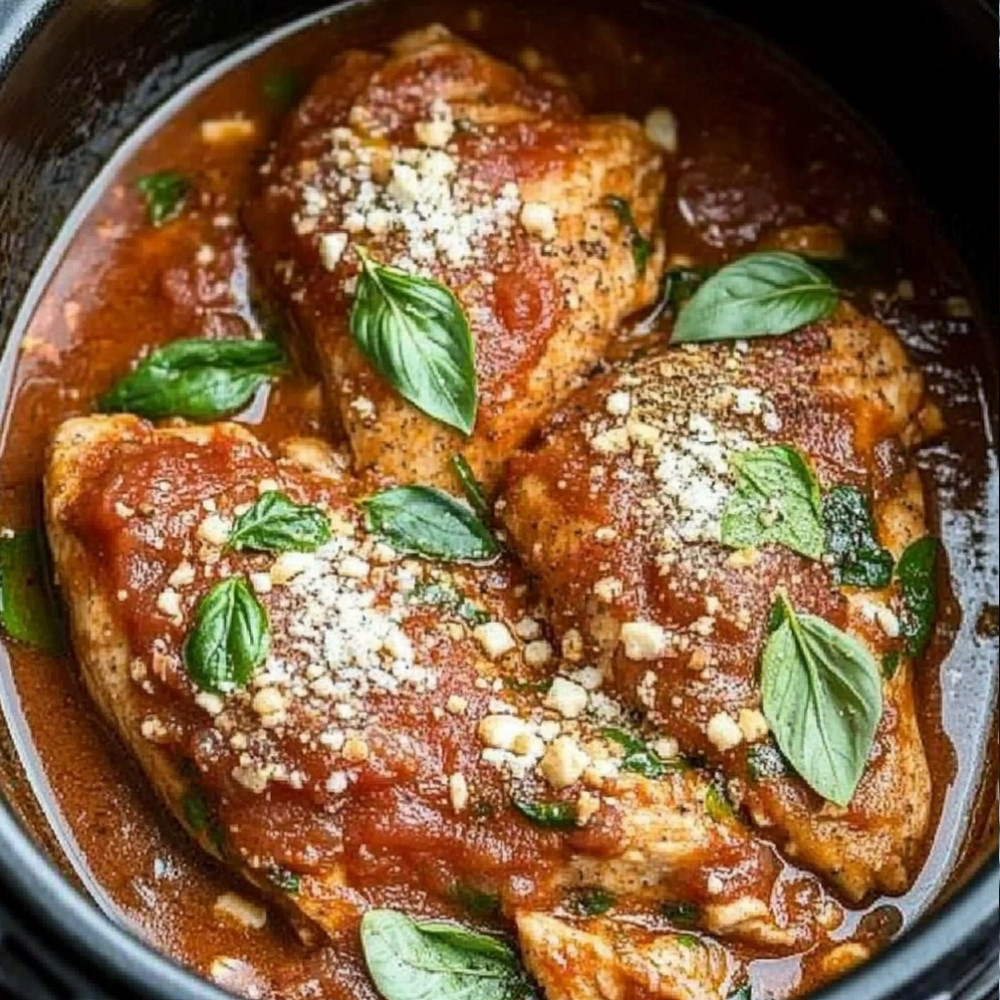 Slow Cooker Italian Chicken