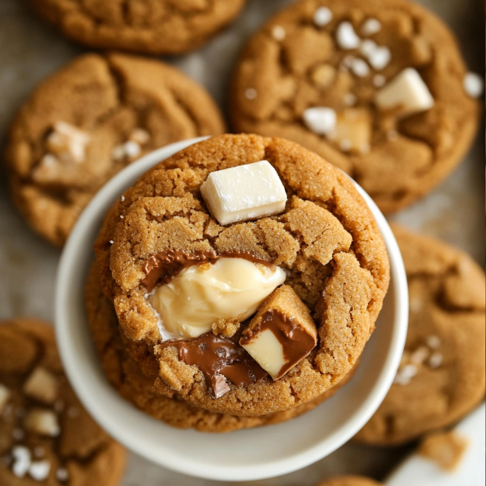 Biscoff White Chocolate Chip Cookies