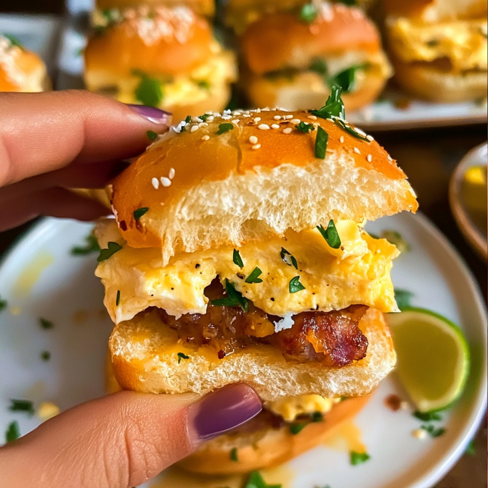 Breakfast Sliders Recipe