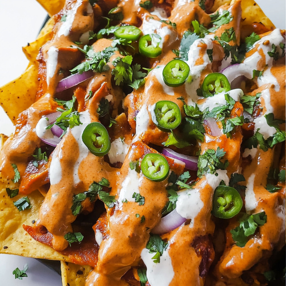 Butter Chicken Nachos