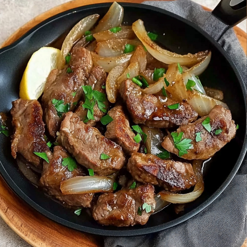 Calf Liver with Onions