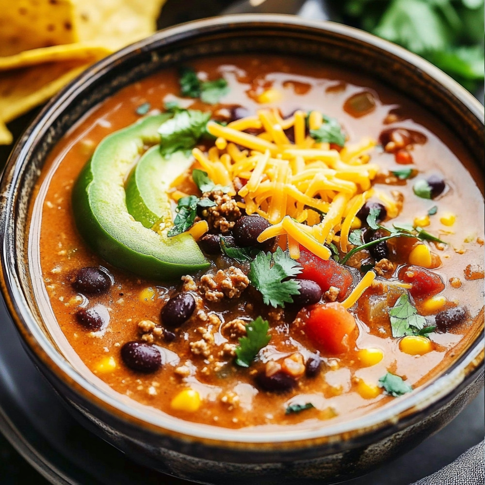 Cheesy Taco Soup