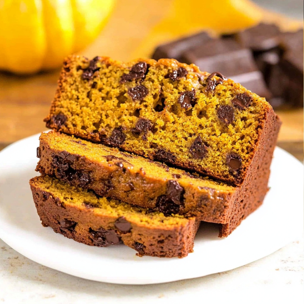 Chocolate Orange Pumpkin Bread