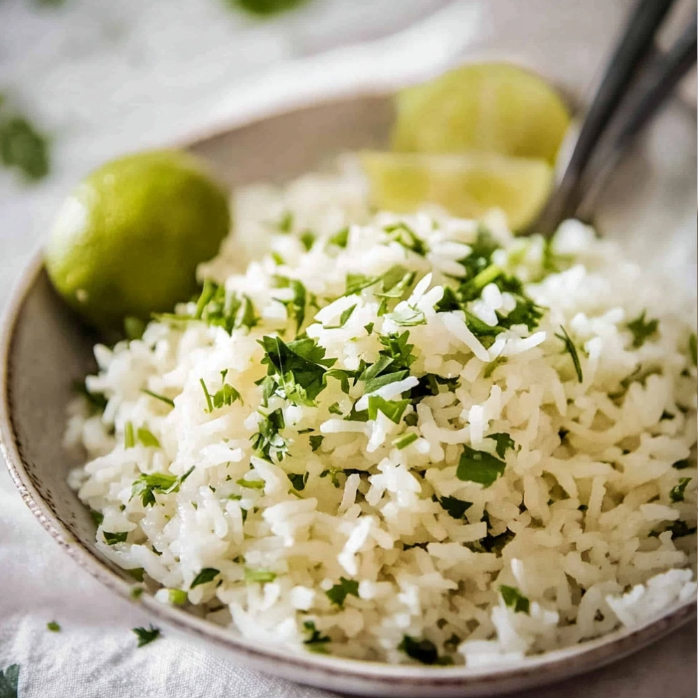 Coconut Lime Cilantro Rice