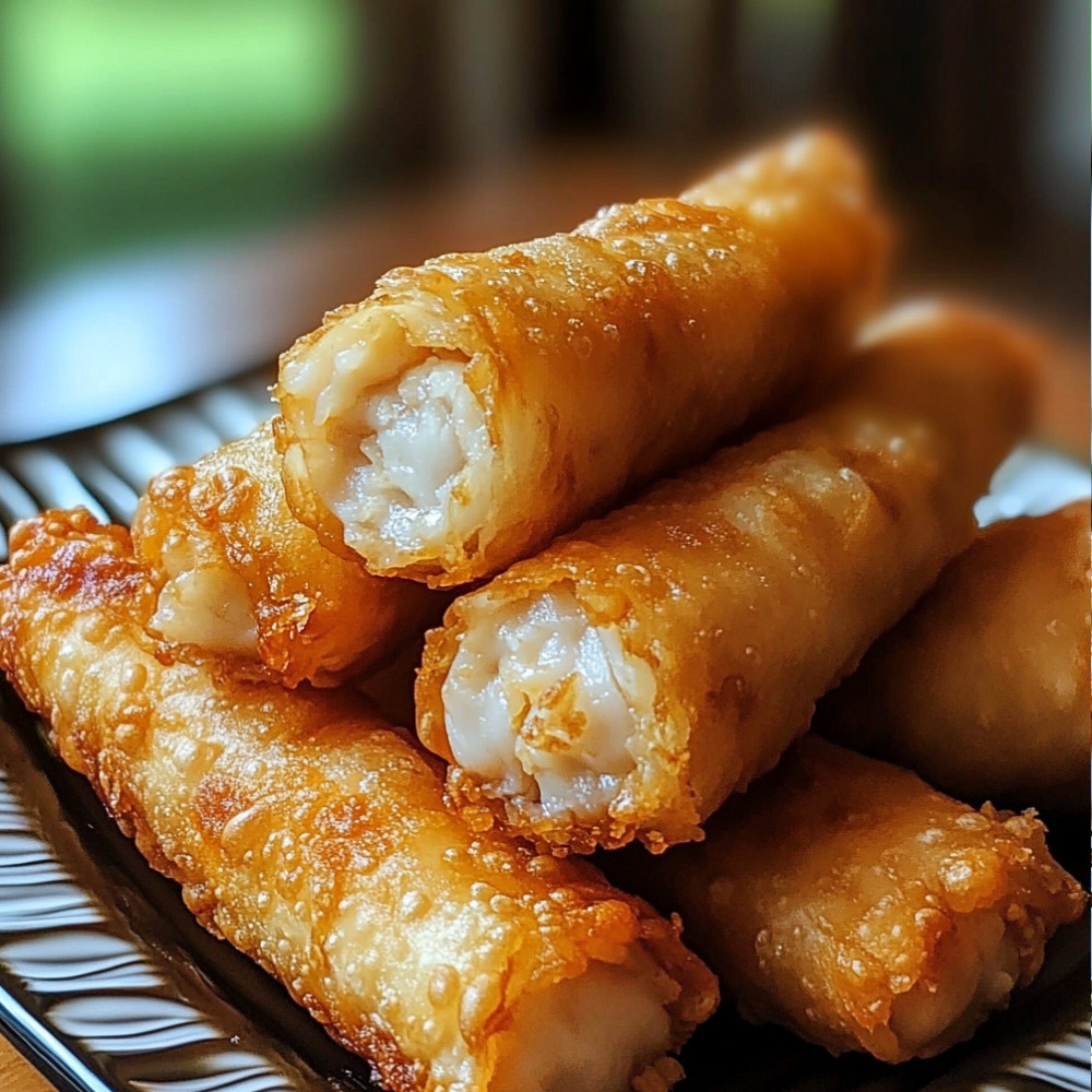 Crab Cake Egg Rolls