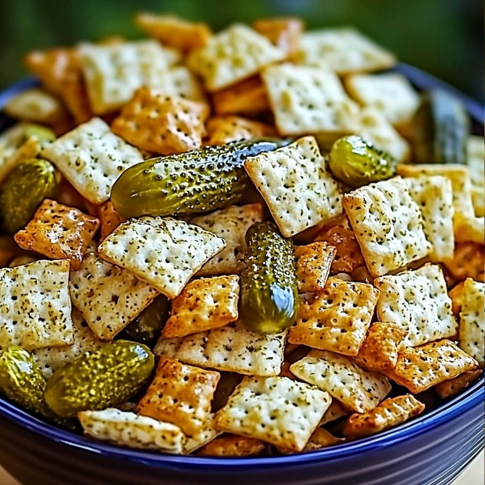 Dill Pickle Chex Mix