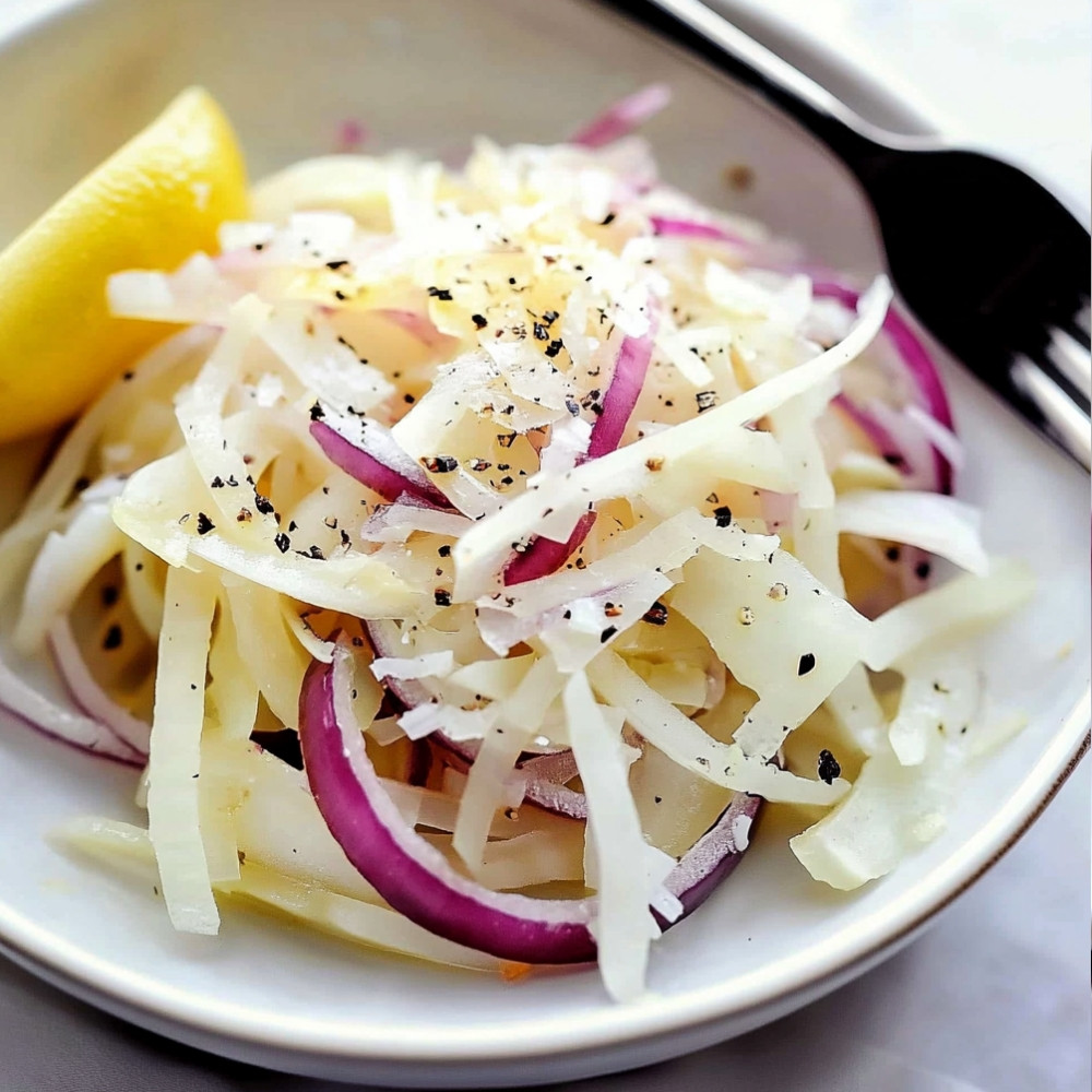 Fennel and Red Onion Salad
