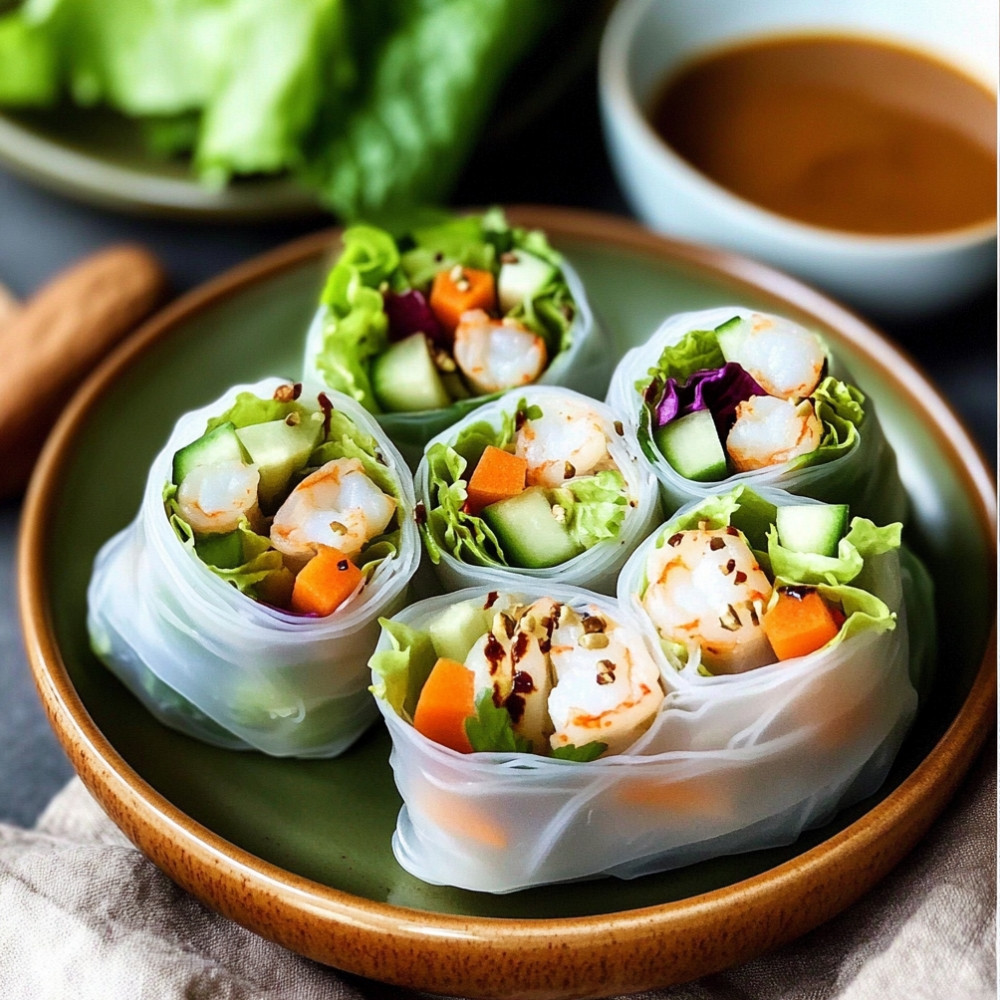Fresh Vietnamese Spring Rolls