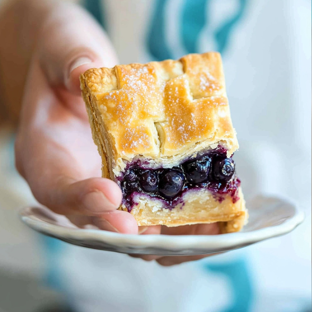 Handheld Blueberry Pie