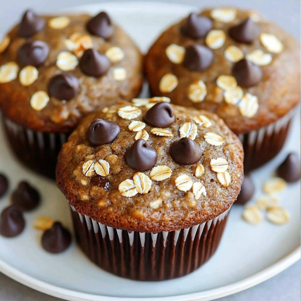High Protein Chocolate Chip Muffins