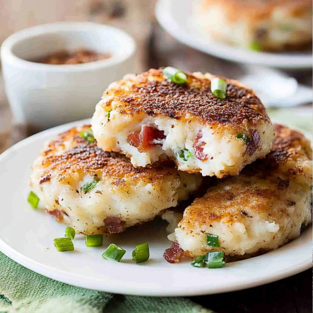 Leftover Mashed Potato Cakes